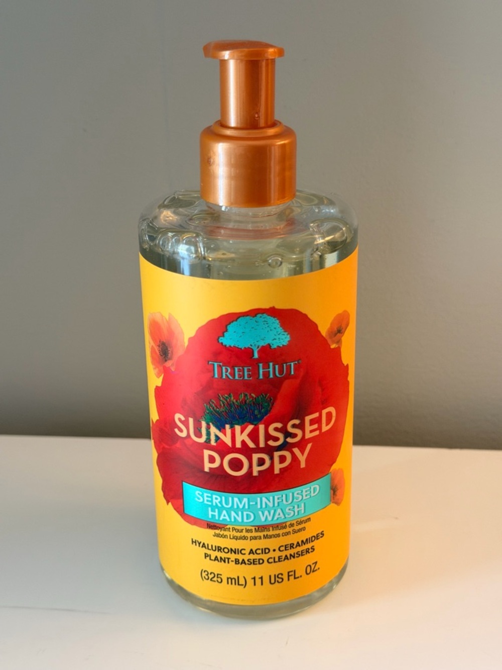 NEW Tree Hut Sunkissed Poppy Serum-Infused Hand Wash